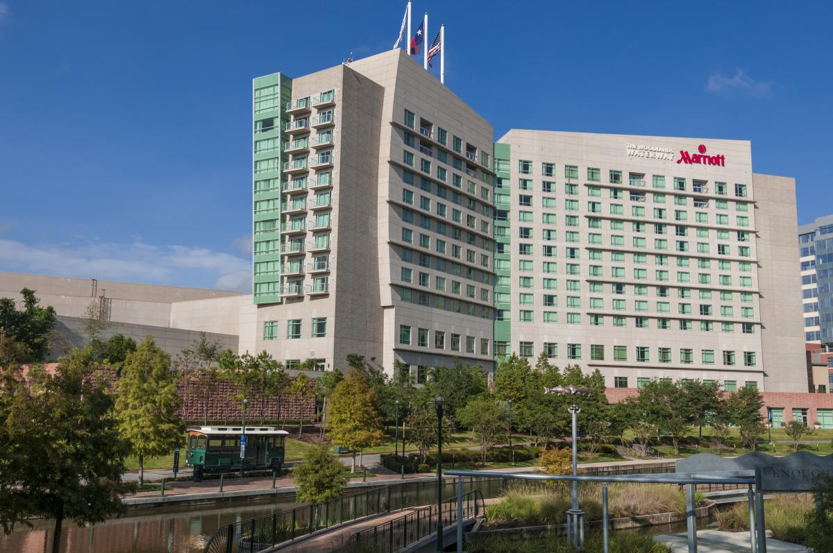 The Woodlands Waterway Marriott: A direct pathway to the music.